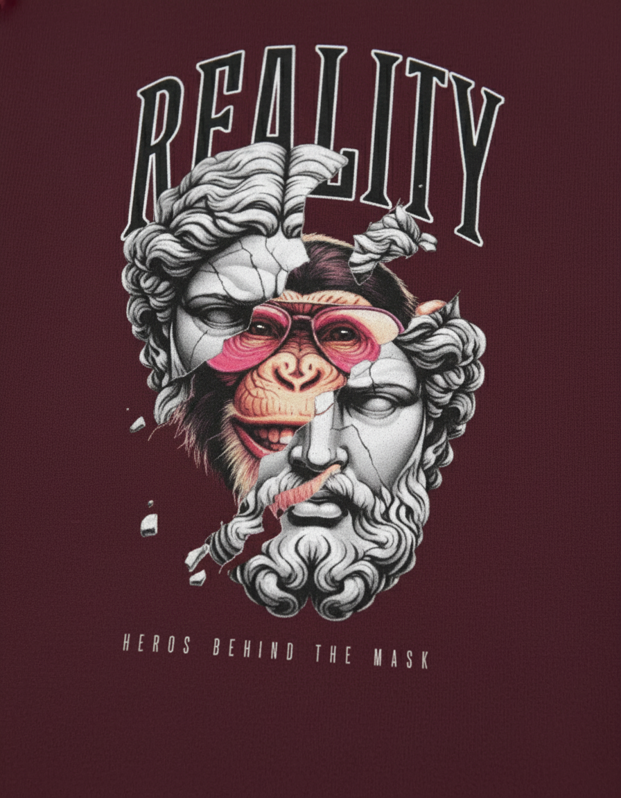 Reality Unisex Oversized Sweatshirt