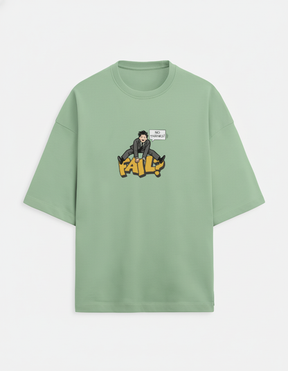 Fail? Unisex Terry Oversized Tee