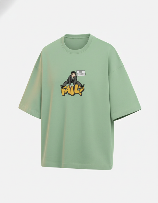 Fail? Unisex Terry Oversized Tee