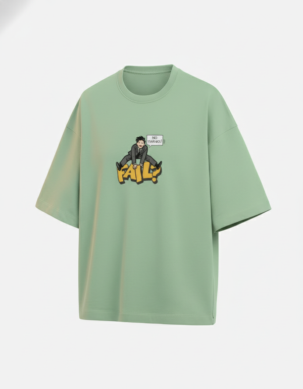 Fail? Unisex Terry Oversized Tee
