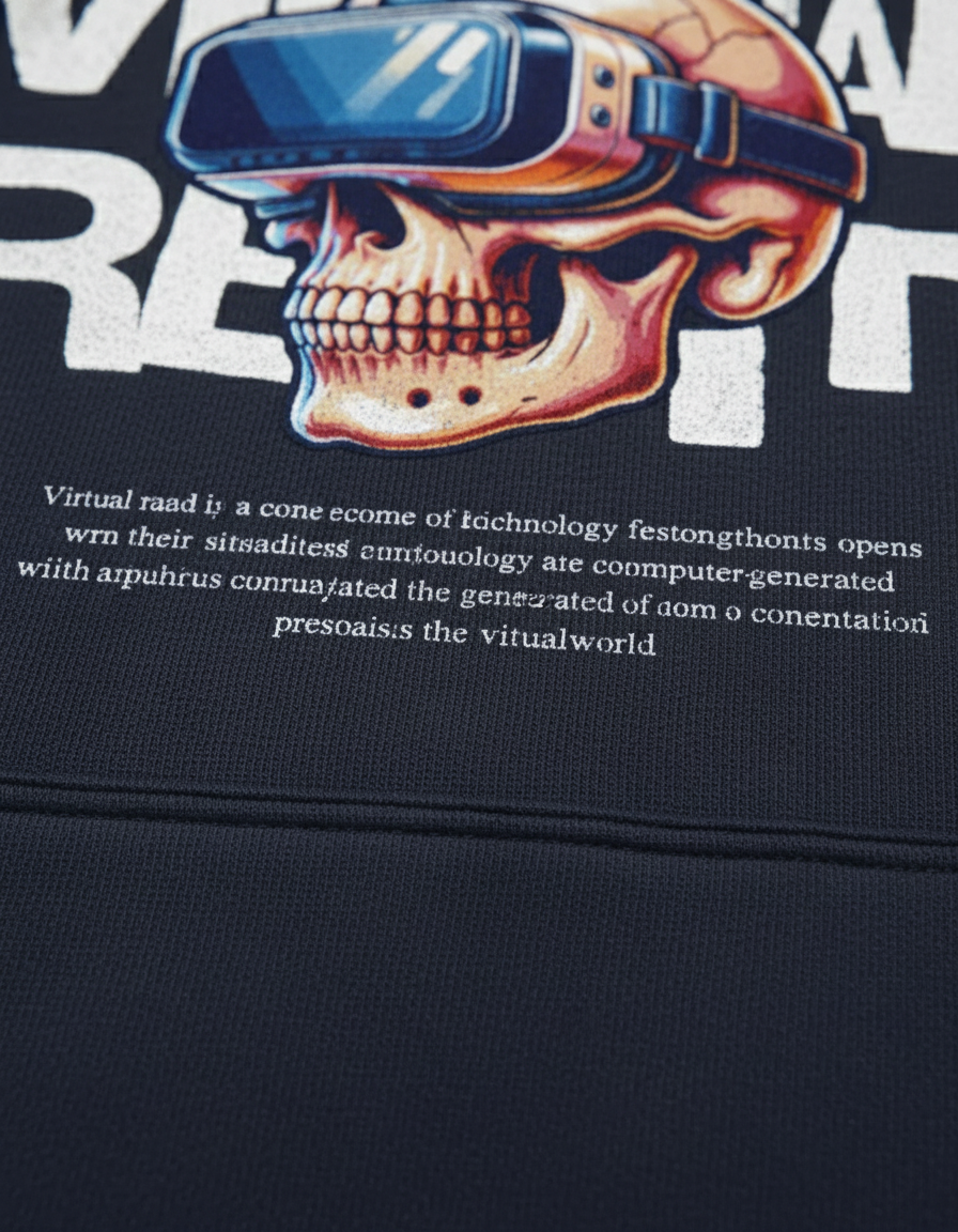 Virtual Reality Unisex Oversized Hoodie