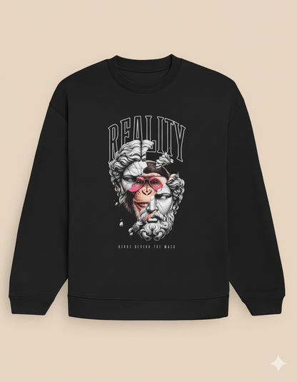 Reality Unisex Oversized Sweatshirt
