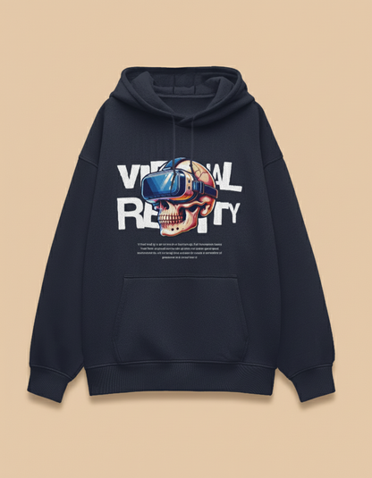 Virtual Reality Unisex Oversized Hoodie