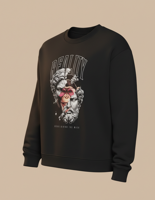 Reality Unisex Oversized Sweatshirt