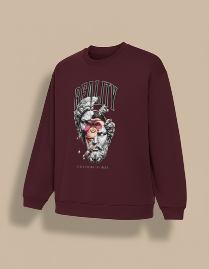 Reality Unisex Oversized Sweatshirt