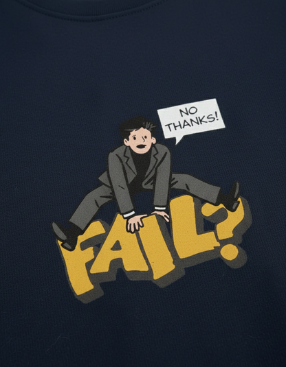 Fail? Unisex Terry Oversized Tee
