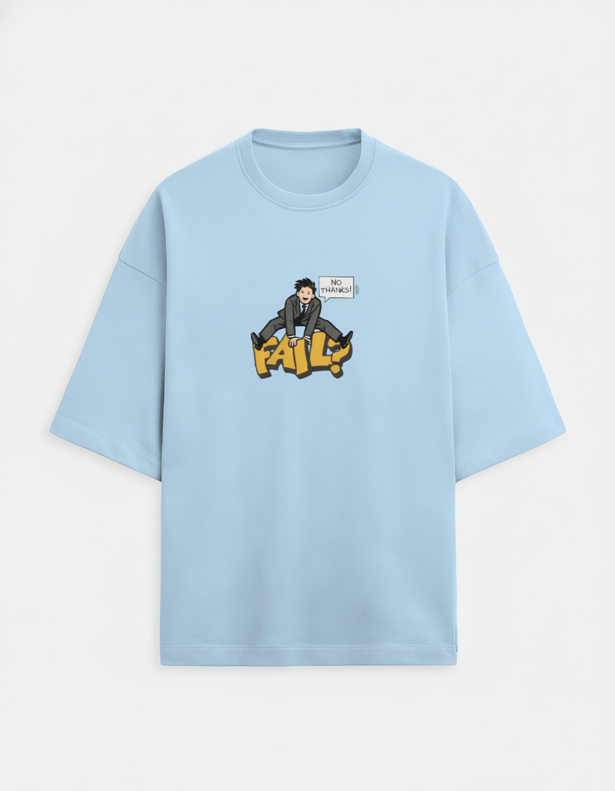 Fail? Unisex Terry Oversized Tee