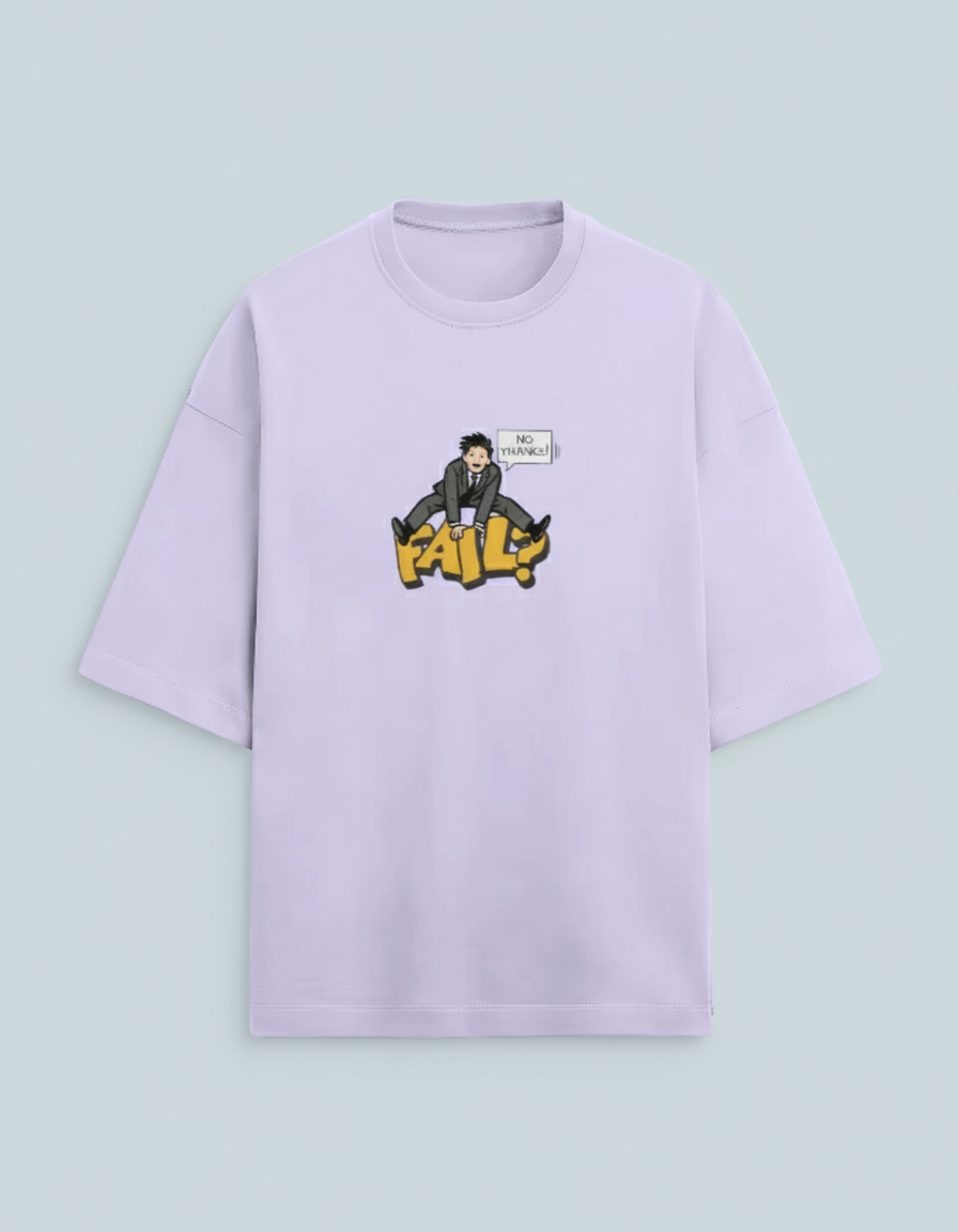 Fail? Unisex Terry Oversized Tee