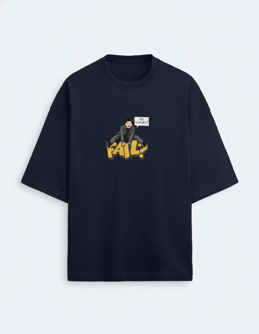 Fail? Unisex Terry Oversized Tee