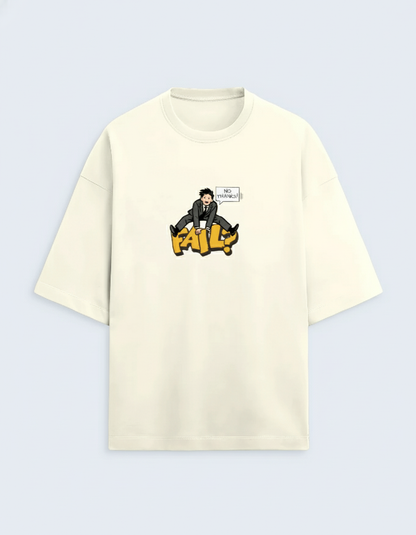 Fail? Unisex Terry Oversized Tee