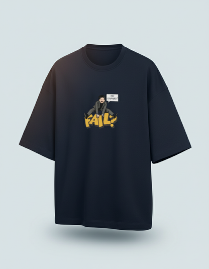 Fail? Unisex Terry Oversized Tee